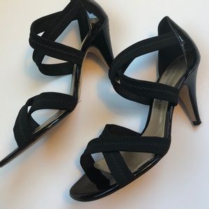 Antonio Melani black dress sandals - 🖤